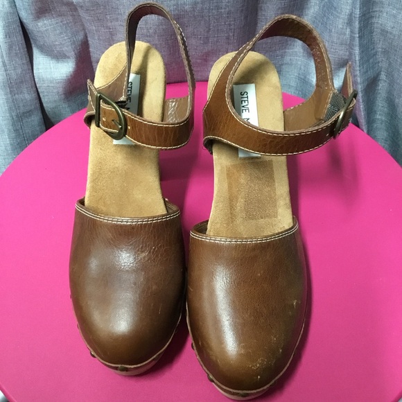 Steve Madden Wooden Heels - Picture 8 of 9